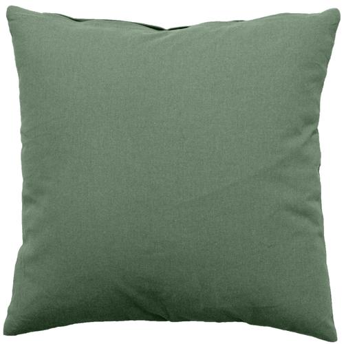 Grand Coussin Déhoussable Panama - 60 X 60 Cm - Vert Argile