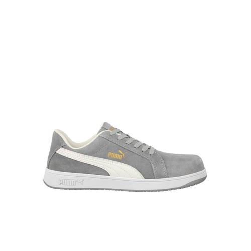 Chaussures De Sécurité Iconic Suede Grey Low | 640030 - Puma Safety