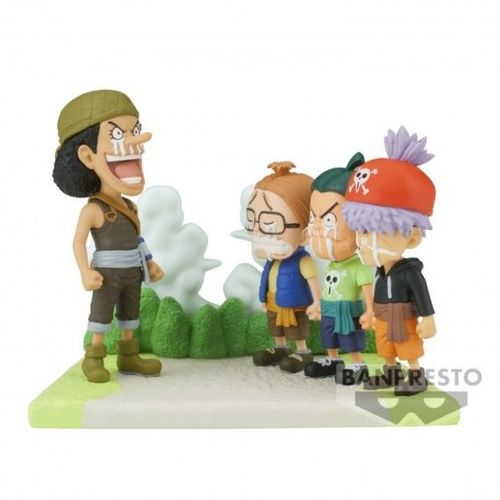 Figurine One Piece - Usopp Pirates Wcf Log Stories 7cm