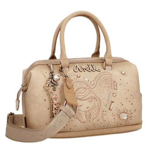 Anekke - Sac à main bowling "Studio" beige - 11383