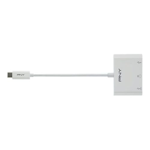 PNY 3in1 - Station d'accueil - USB-C - HDMI