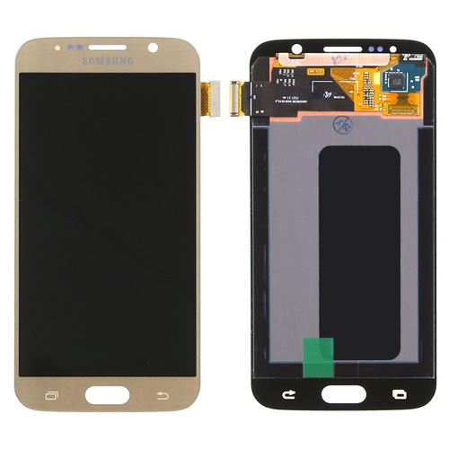 Neuf Écran Lcd Prémonté + Vitre Tactile + Outils Pour Samsung Galaxy S6 2015 G920 Sm-G920f Doré