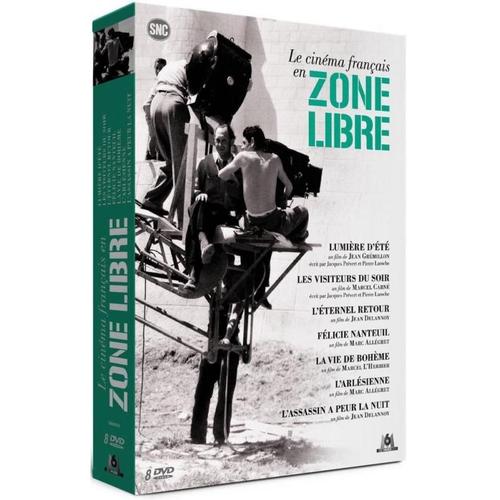 Le Cinéma Français En Zone Libre - Coffret : Lumière D'été + Les Visiteurs Du Soir + L'éternel Retour + Félicie Nanteuil + La Vie De Bohème + L'arlésienne + L'assassin A Peur La Nuit - Pack