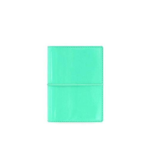 Carpentras Sign Agenda Organiseur "Domino Patent" Format Pocket Turquoise