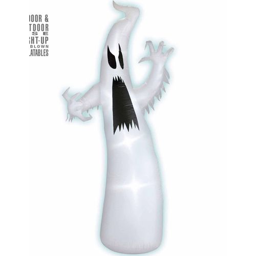 Fantôme Gonflable Et Lumineux 244 Cm Halloween Taille Unique