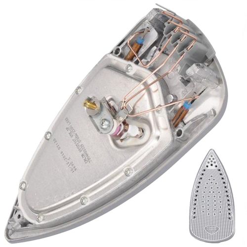 Semelle complète avec thermostat Centrale vapeur (CS-00113818 CS-00098350 CALOR MOULINEX)