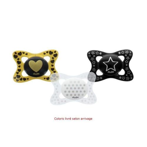 Dodie Sucette Anatomique Silicone Bébé Chic 18 M+ Coloris Aléatoire