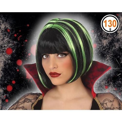 Perruque Vampire Adultes Femmes - Vert