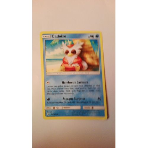 Pokémon - 26/145 - Cadoizo - Sl2 - Soleil Et Lune - Gardiens Ascendants - Commune