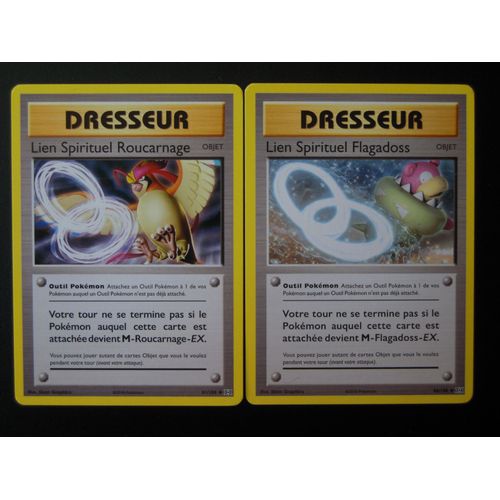 Evolutions - Lien Sprituel Roucarnage (81) + Lien Spirituel Flagadoss (86/108)