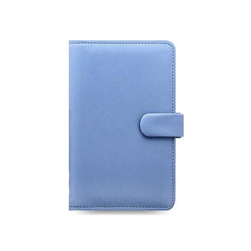 Carpentras Sign Agenda Organiseur "Saffiano" Format Personal Compact Bleu
