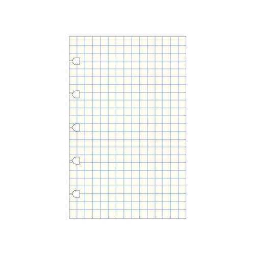 Carpentras Sign Recharge Pour Carnet De Notes Rechargeable Format Pocket, Quadrillée, Blanc