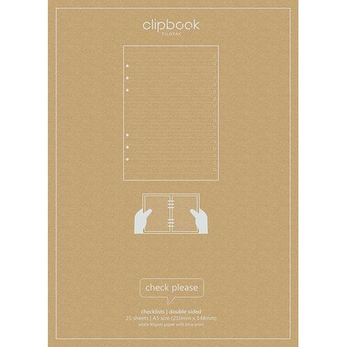 Carpentras Sign Recharge Format A5 Pour Clipbook, Pense-Bêtes, Blanc