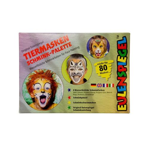 Palette De Maquillage Danimaux - 10 Couleurs - 40 G Taille Unique
