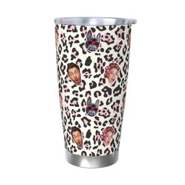 Gobelet Personnalisé Avec Visage 590ml Imprimé Animal De Pâques Du Printemps = 2 Tasse De Café Pour Voiture Avec Photo D'animaux De Compagnie,Bébé,Enfants,Hommes,Femmes