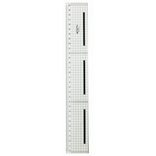 Règle De Coupe Bord Acier Anti-Glisse Quadrillée 30cm - Graphoplex