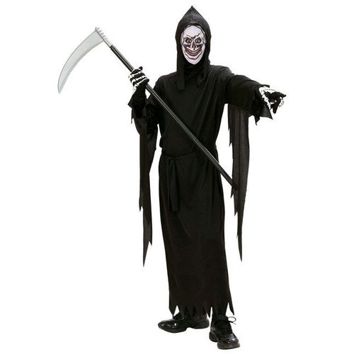 Déguisement Faucheuse Halloween Noir Enfant 11 À 13 Ans