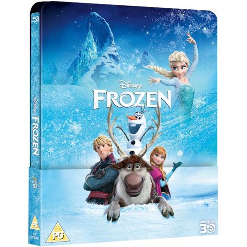 La Reine Des Neiges [Frozen] - Steelbook Exclusif À Zavvi Édition Lenticulaire - (The Disney Collection #52)