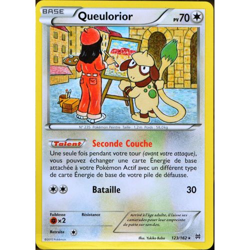 Carte Pokémon 123/162 Queulorior 70 Pv