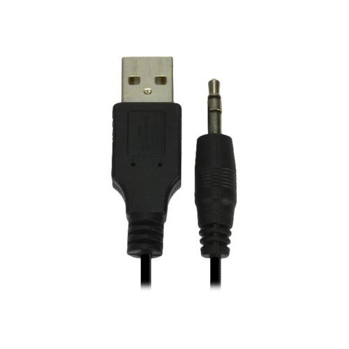 MCL Samar HP-USB2/4 - Enceinte - Noir