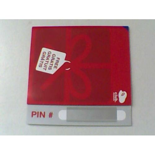 Carte Vip Club Nintendo Non Grattée Cloudy With A Chance Of Meatballs 2 3ds