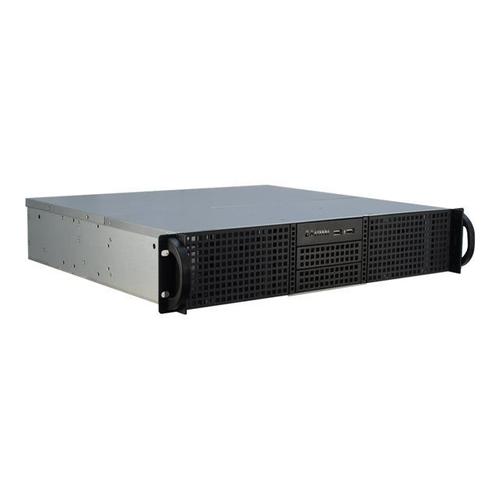 Inter-Tech IPC 2U-20240 - Montable sur rack - 2U - ATX - pas d'alimentation - USB