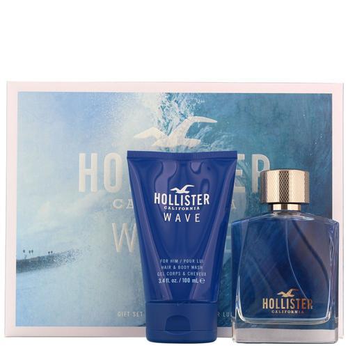 Hollister Wave Eau De Toilette 100ml & Shower Gel 100mlgiftset 