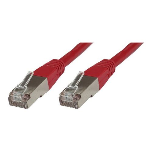 MicroConnect - Câble réseau - RJ-45 (M) pour RJ-45 (M) - 5 m - SFTP, PiMF - CAT 6 - moulé - rouge
