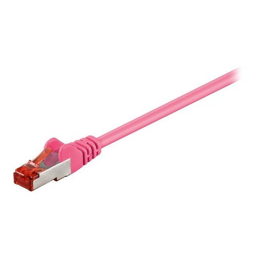MicroConnect - Câble réseau - RJ-45 (M) pour RJ-45 (M) - 20 m - SFTP, PiMF - CAT 6 - sans halogène, bloqué - rose