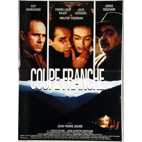 Coupe Franche - Serge Reggiani - Guy Marchand - 40x56cm - Affiche Cinéma Originale - Envoi Plié