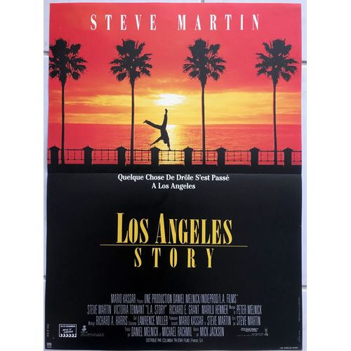 Los Angeles Story - 1990 - De Mick Jackson Avec Steve Martin, Victoria Tennant, Richard E. Grant - 40x56cm - Affiche Cinéma Originale - Envoi Plié