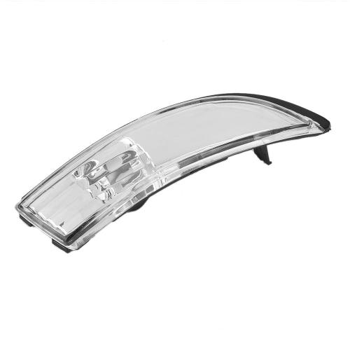 Lentille D'indicateur De RéTroviseur D'aile De Porte Transparente, Compatible Avec Ford Fiesta Mk7/Mk7.5 2009 ¿C 2017, CôTé Droit