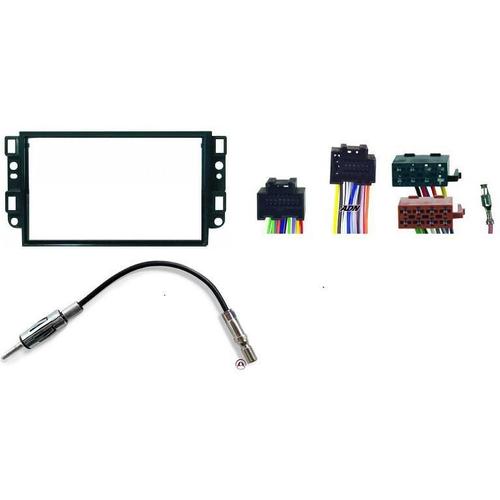 Kit Adaptateur Autoradio 2din Chevrolet Aveo/ Captiva/ Epica Ap06 + Iso + Fm Avec Vide-Poche - Kitfac203-2 - Adnauto