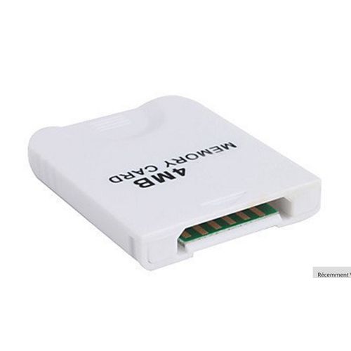 Carte Mémoire Pour Nintendo Gamecube / Wii - 4 Mo