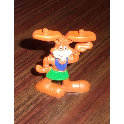 Figurine Publicitaire Nesquik 1995 - Quicky Emboîtable / Quicky Egyptien