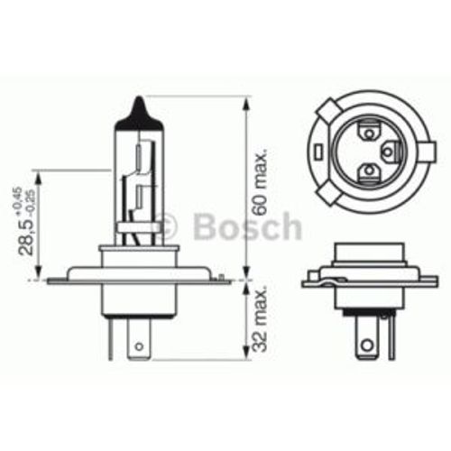 Ampoule, Projecteur Antibrouillard Bosch