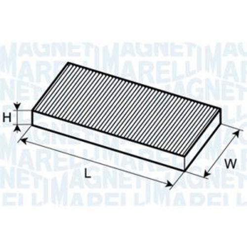 Filtre, Air Intérieur Magneti Marelli