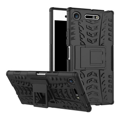 Housse Sony Xperia Xz1 Coque Etui Protection Renforcé Tpu (2 En 1) Hybride Antichoc Armor [Advansia]