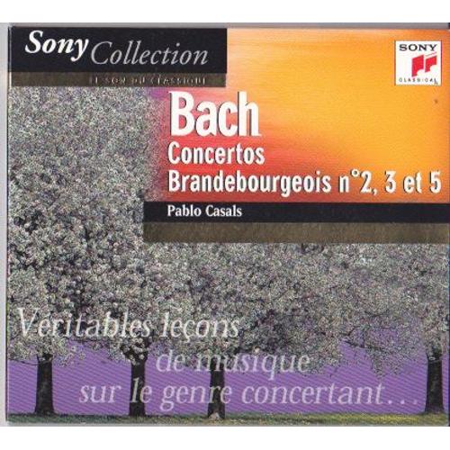Concertos Brandebourgeois Nos. 2, 3 & 5 Orch. De Prades