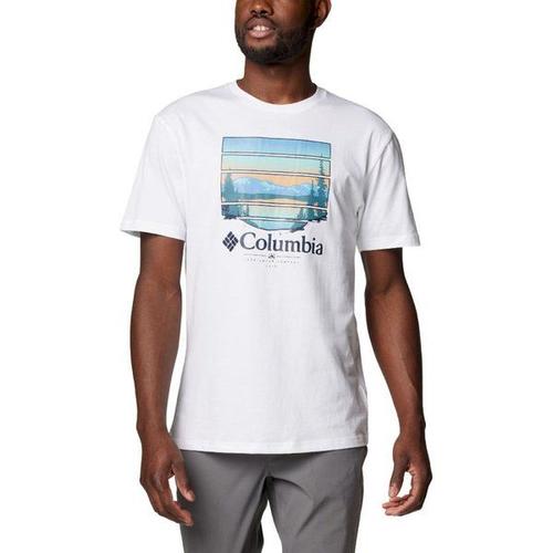 Path Lake Graphic Tee Ii - T-Shirt Homme White / Colorful Vista M - M