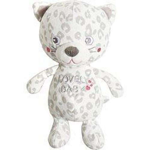 Doudou Peluche Leopard Chat Blanc Gris Simba Toys Benelux Lovely Baby Jouet Bebe