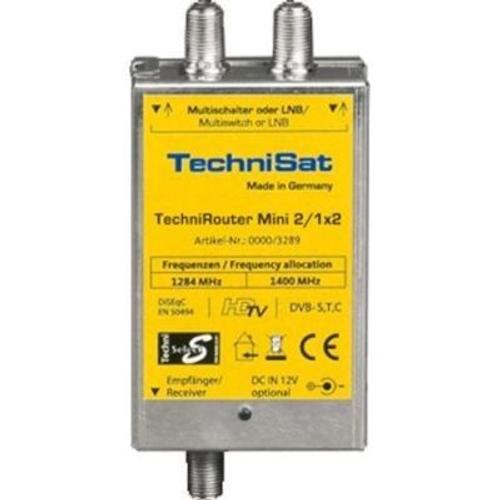 TechniSat TechniRouter Mini 2/1x2 - Commutateurs multiples de signal terrestre/satellite