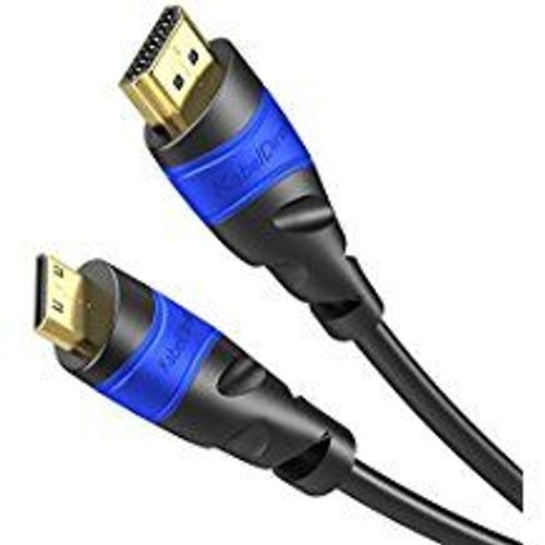 KabelDirekt 2m Mini Series High Speed Mini HDMI Cable with Ethernet 1.4a/ 2.0 - Supports Full HD 3D & Audio Return Channel