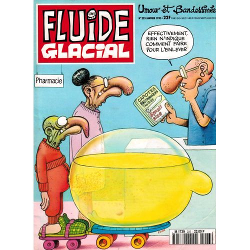 Fluide Glacial 223 .. Gotlib, Léandri, Hugot, Coyote, Pichon, Gimenez, Goossens, Moerell, Maëster .!