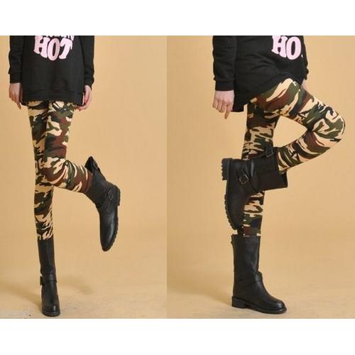 Leggings Sexy Woman Pants Camouflage Army Armee Militaire