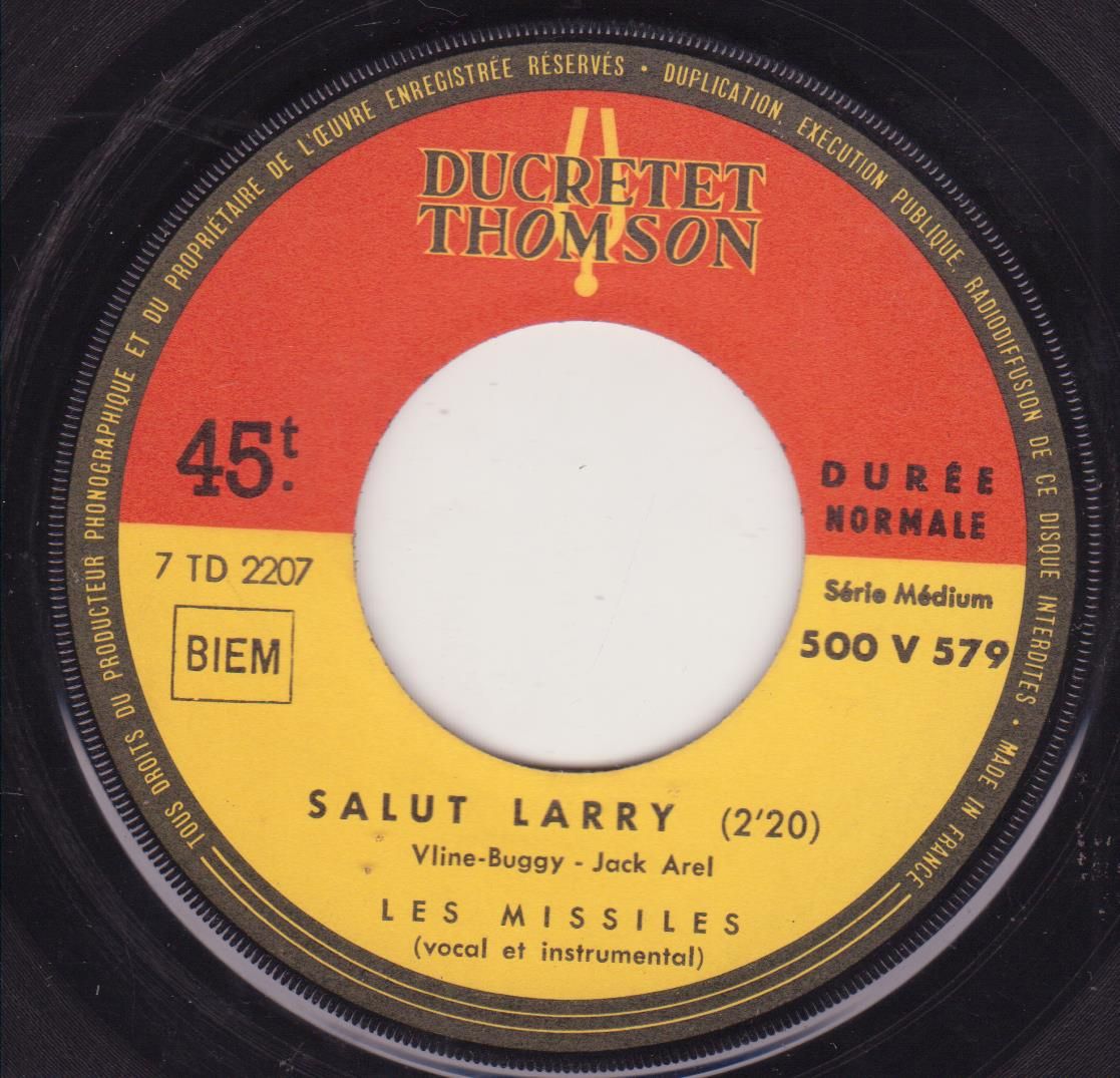 45 Trs Juke Box  Salut Larry / Quand Il Faut S'en Aller (Takin' Names)
