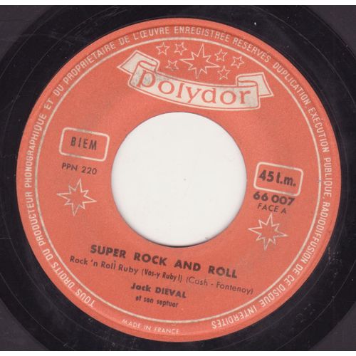 45 Trs Juke Box  Super Rock And Roll  : Rock 'n Roll Ruby / Church Bells May Ring