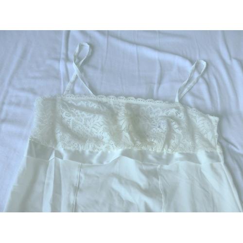 Nuisette Sexy Etam Polyester 40 Blanc 