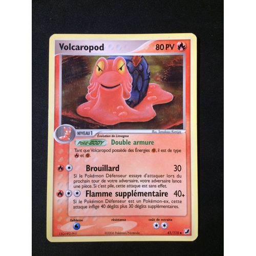 Volcaropod 41/115 Set Ex Forces Cachées Fr