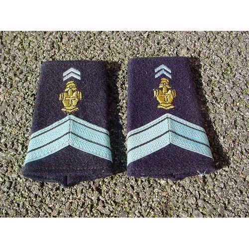 Fourreaux D'epaules Regiment De Transmissions Grade Caporal